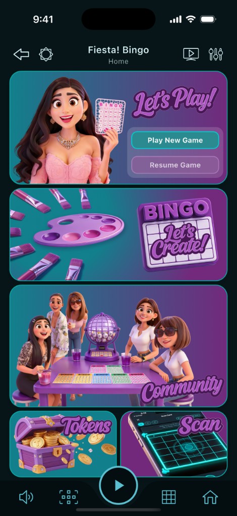 Your bingo dashboard